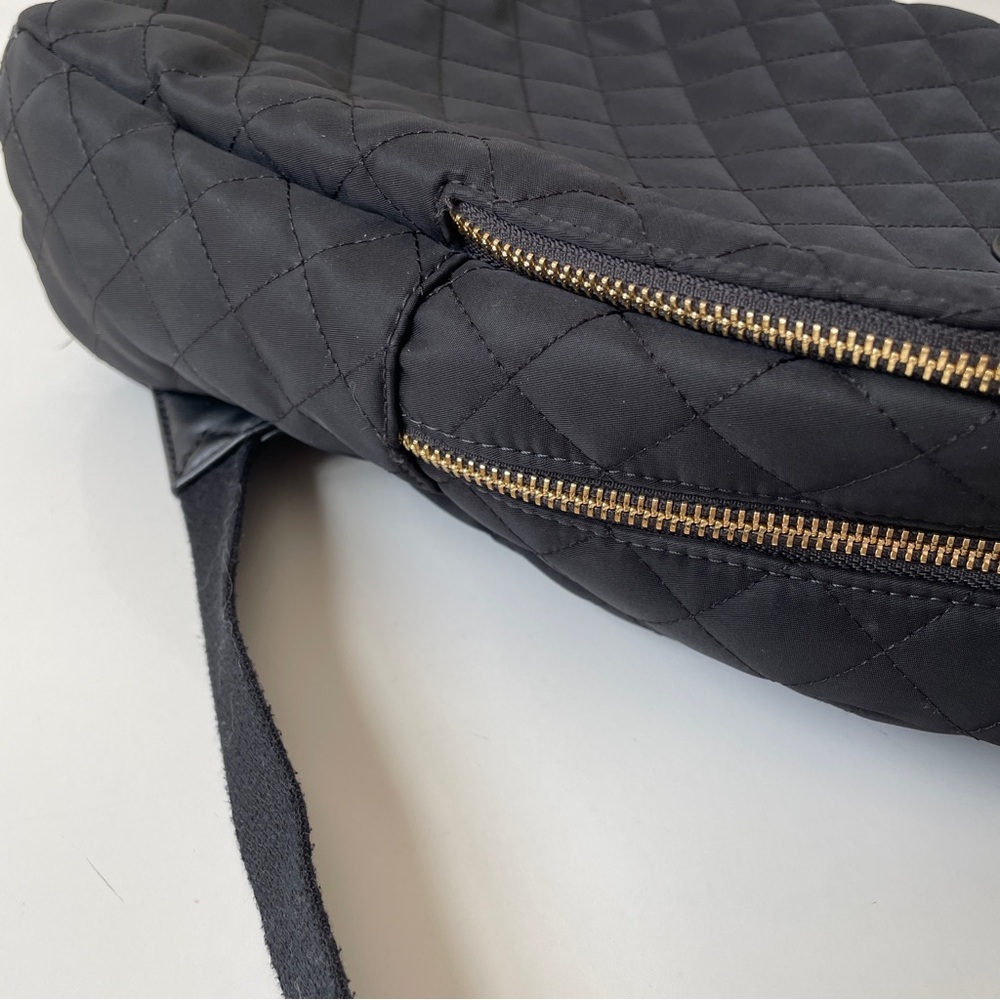 Tommy Hilfiger Black Quilted Mini Backpack - Picture 4 of 11